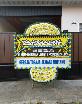 Papan Bunga Duka di Gunungsungging